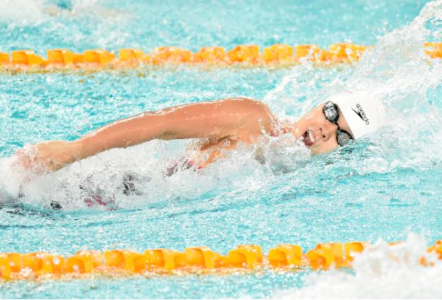 杨浚瑄张雨霏稳定输出 中国游泳两接力项目添希望
